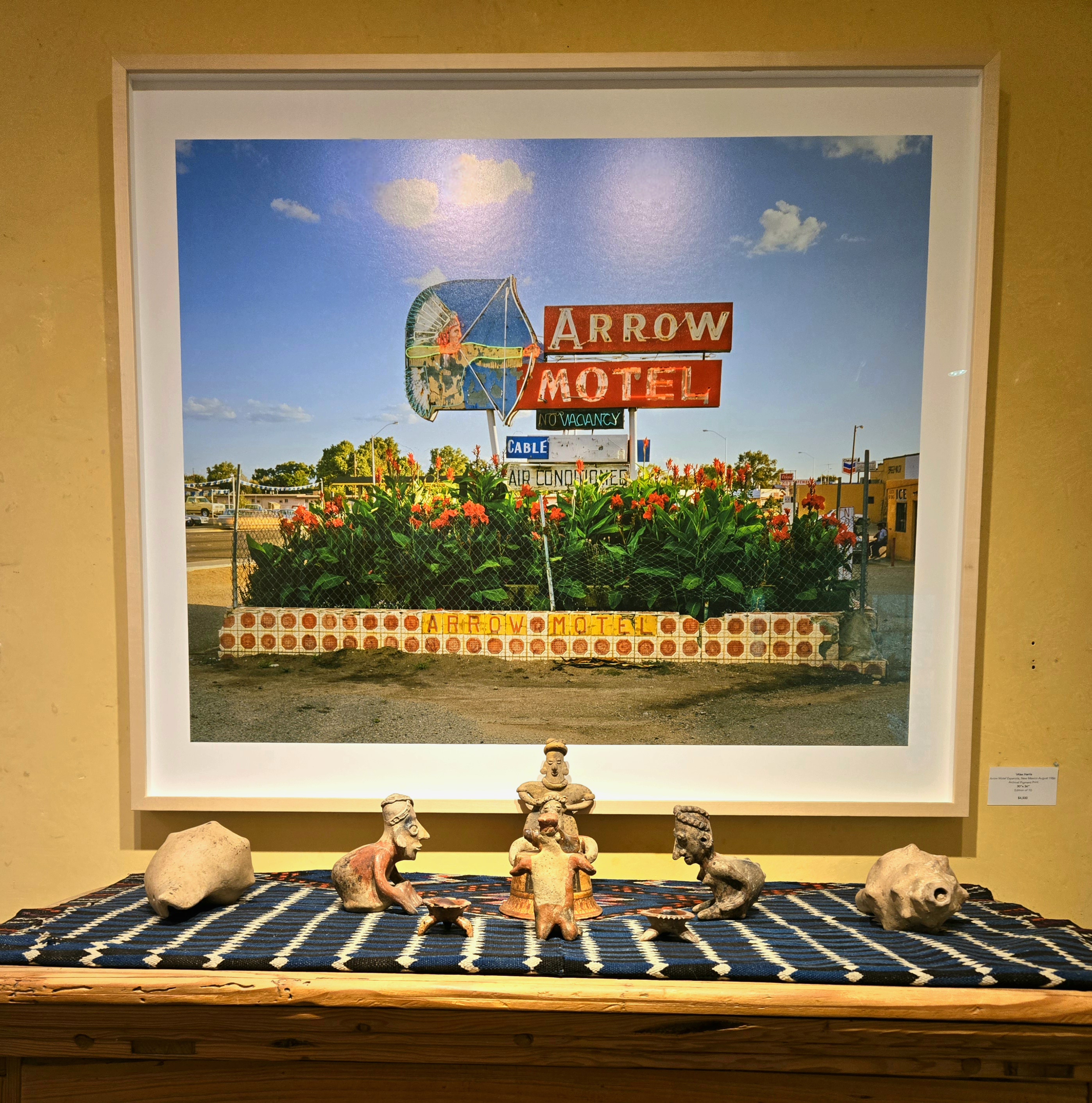 Museum-quality custom wooden frame example 1 featuring premium hardwood and professional craftsmanship from 505 Custom Framing in Santa Fe